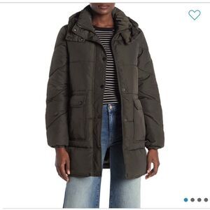 NWT Lucky Brand Utility Puffer Jacket